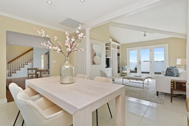 Dining room, Interior, Living room, Recessed Lighting, Water