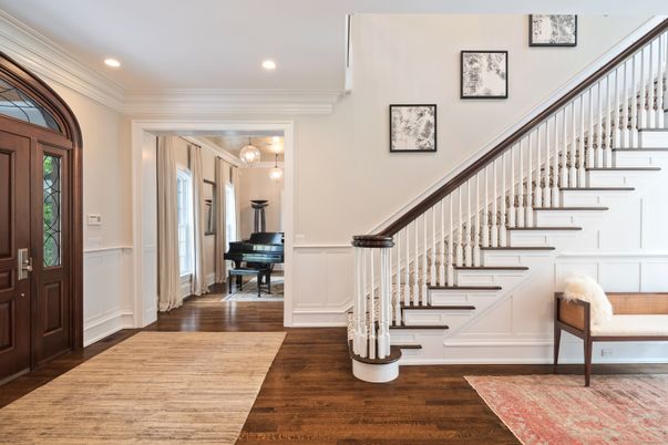 Interior, Piano, Recessed Lighting, Wood Texture Flooring