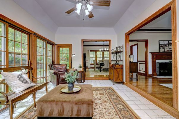Chandelier, Dining room, Fireplace, Interior, Living room, Wood Texture Flooring