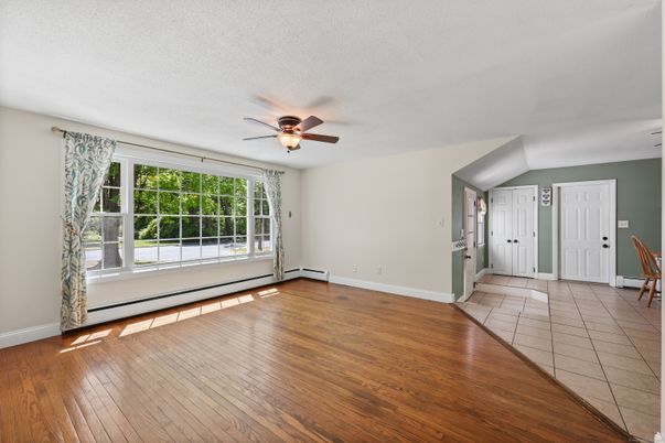 Empty room, Interior, Wood Texture Flooring
