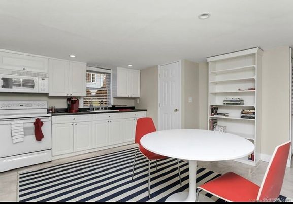 Dining room, Interior, Kitchen, Recessed Lighting