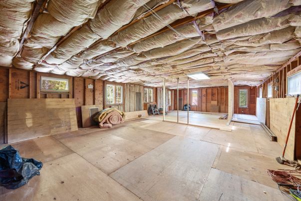 Empty room, Interior, Wooden Walls