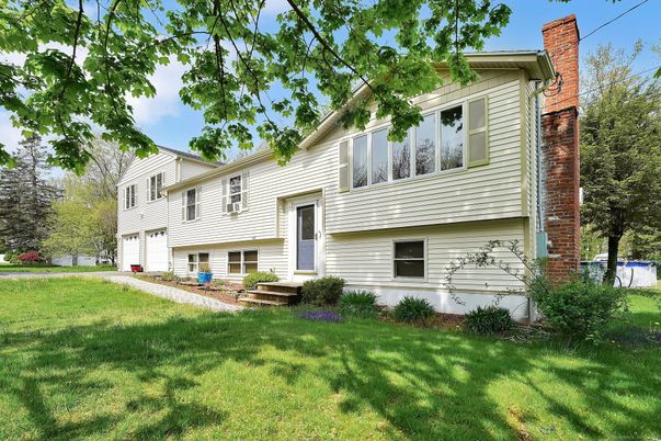 Attached, Backyard, Exterior, Facade, Raised Ranch