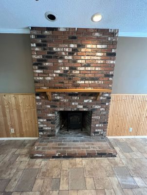 Fireplace, Interior, Recessed Lighting