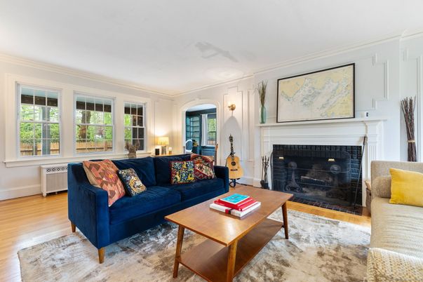 Fireplace, Interior, Living room, Wood Texture Flooring