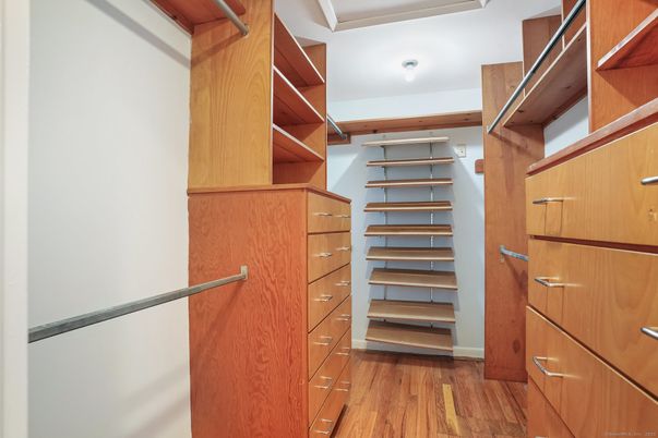 Interior, Walk-in Closets, Wood Texture Flooring