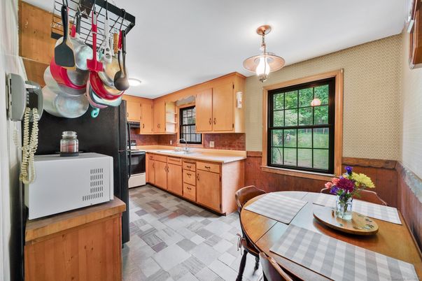 Dining room, Interior, Kitchen