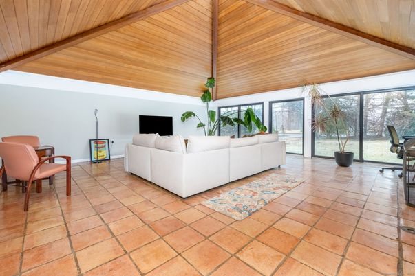 Interior, Living room, Wooden Ceilings