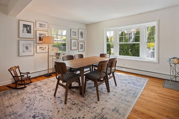 Dining room, Interior, Wood Texture Flooring