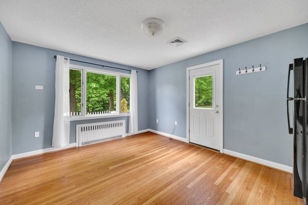 Empty room, Interior, Wood Texture Flooring