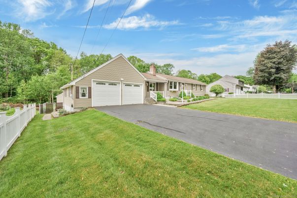 Attached, Backyard, Exterior, Facade, Cape Cod