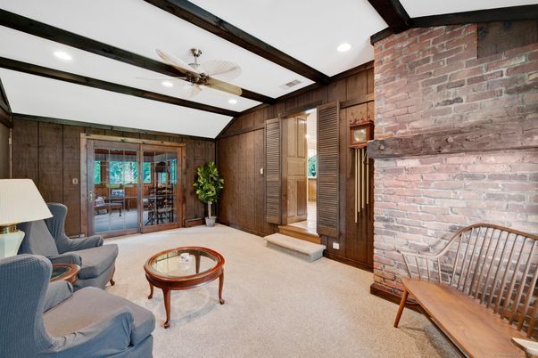 Interior, Recessed Lighting, Stone Walls