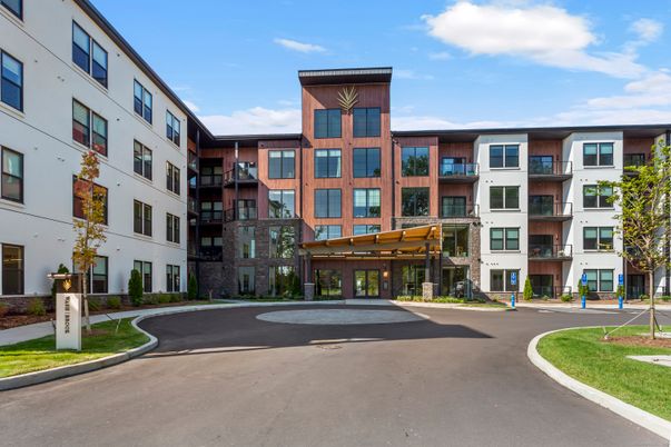 Exterior, Facade, Condo Building