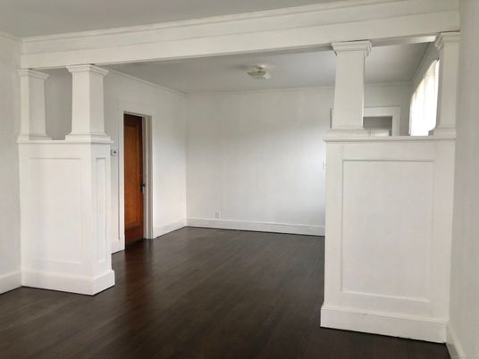 Empty room, Interior, Wood Texture Flooring