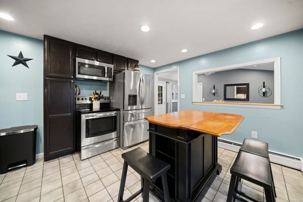 Interior, Kitchen, Recessed Lighting, Stainless Steel Appliances