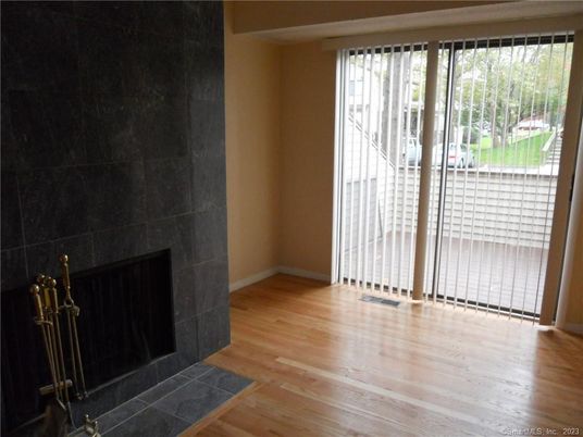 Empty room, Fireplace, Interior, Wood Texture Flooring