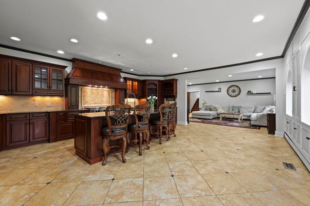 Interior, Kitchen, Living room, Recessed Lighting