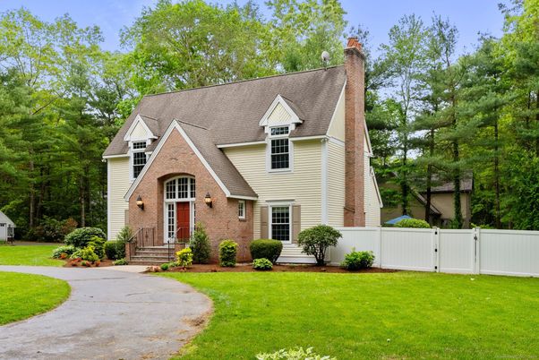 Exterior, Facade, Brick Facade, Tudor Revival