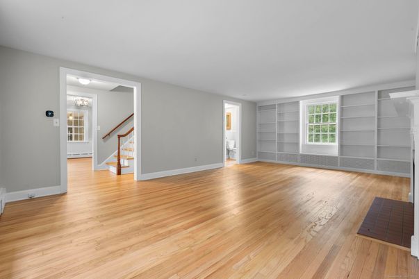 Empty room, Interior, Wood Texture Flooring