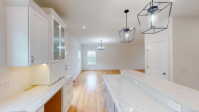 Chandelier, Interior, Pendant Lights, Recessed Lighting, Wood Texture Flooring