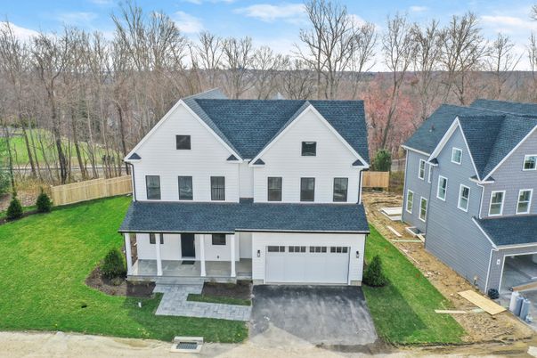Attached, Backyard, Exterior, Facade, Farmhouse