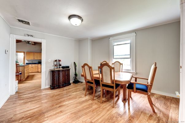 Dining room, Interior, Wood Texture Flooring