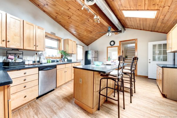 Dining room, Interior, Kitchen, Wooden Beams, Wooden Ceilings, Wood Texture Flooring