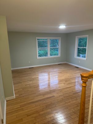 Empty room, Interior, Wood Texture Flooring
