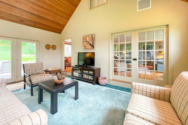 Interior, Living room, Wooden Ceilings