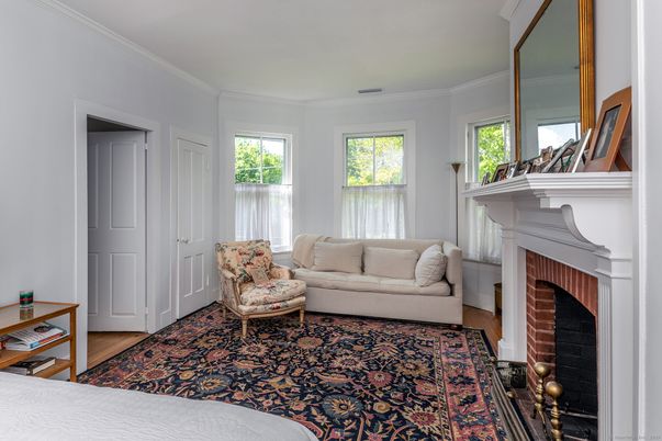 Fireplace, Interior, Wood Texture Flooring