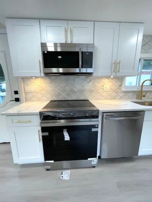 Interior, Kitchen, Stainless Steel Appliances