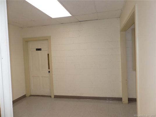 Empty room, Interior, Recessed Lighting, Stone Walls
