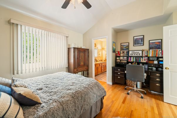 Bedroom, Home Office, Interior, Wood Texture Flooring