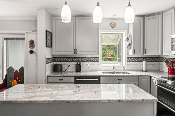 Interior, Kitchen, Pendant Lights