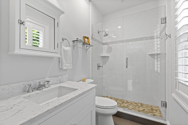 Bathroom, Glass Shower, Interior