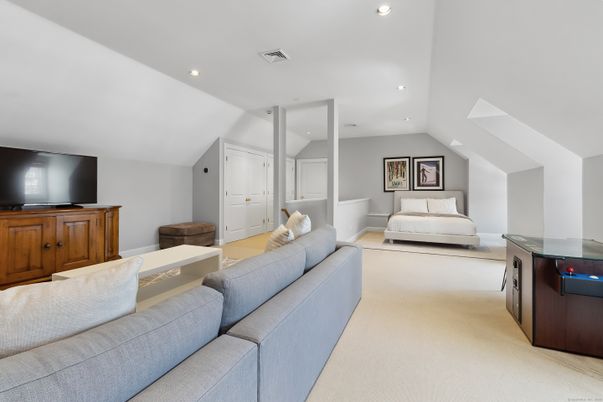 Bedroom, Interior, Living room, Recessed Lighting