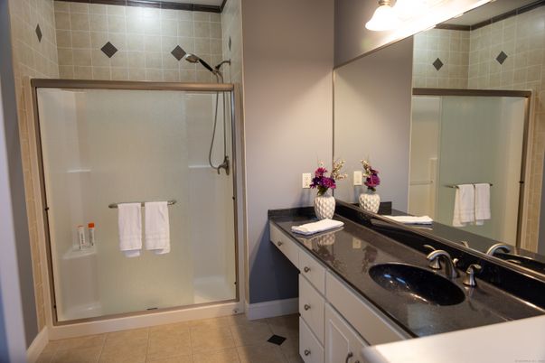 Bathroom, Glass Shower, Interior