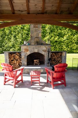 Exterior, Fireplace