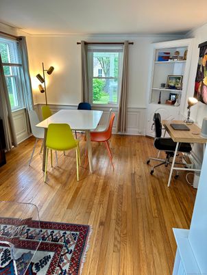 Home Office, Interior, Wood Texture Flooring