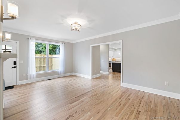 Empty room, Interior, Kitchen, Wood Texture Flooring