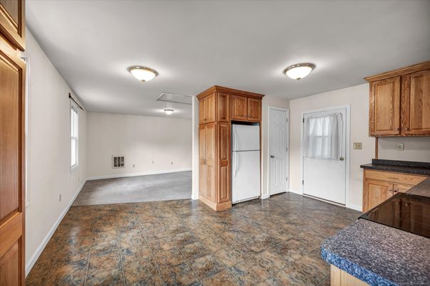 Empty room, Interior, Kitchen