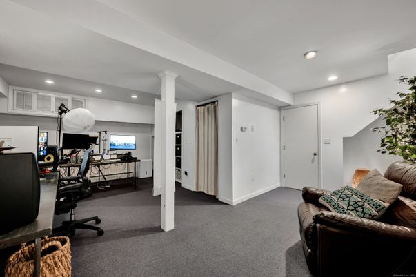 Home Office, Interior, Recessed Lighting