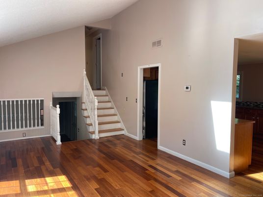Fireplace, Interior, Wood Texture Flooring
