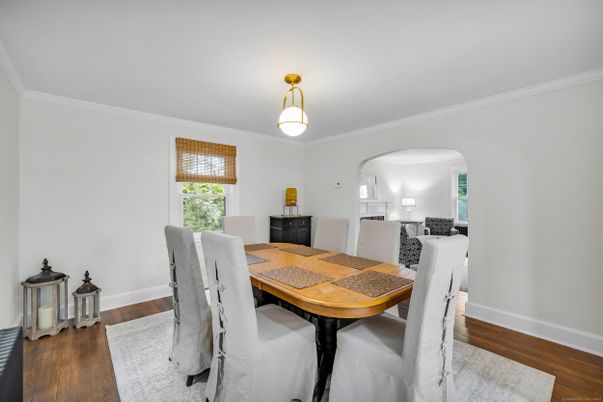Dining room, Interior, Wood Texture Flooring