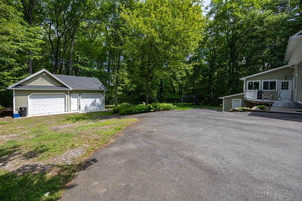 Backyard, Detached Garage, Exterior