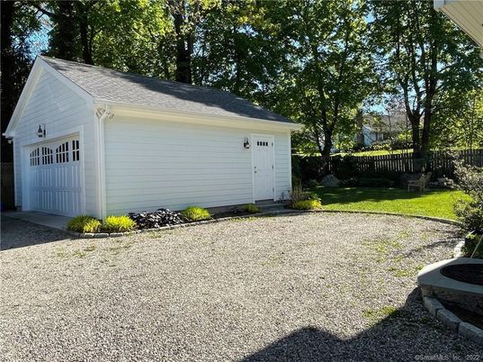 Backyard, Detached Garage, Exterior