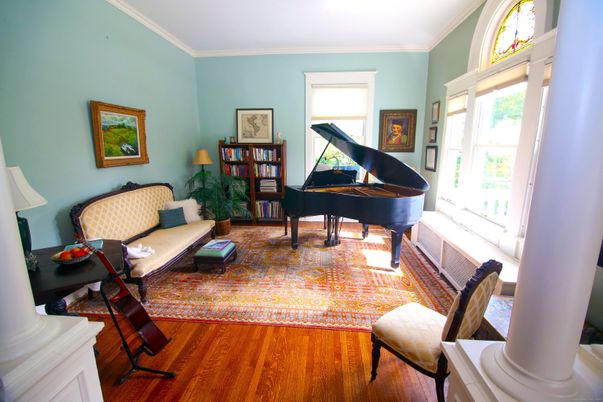Interior, Living room, Piano, Wood Texture Flooring