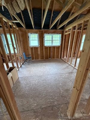 Empty room, Interior, Wooden Beams, Wooden Ceilings, Wooden Walls