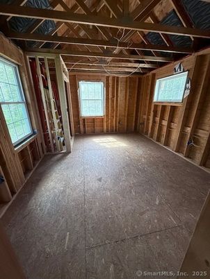 Empty room, Interior, Wooden Beams, Wooden Ceilings, Wooden Walls