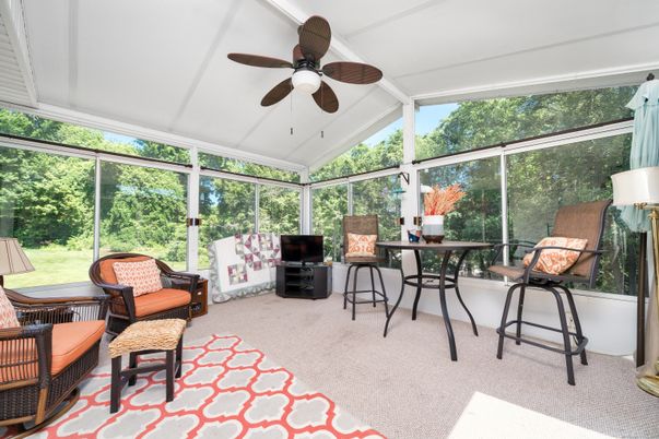 Home Office, Interior, Sun Room